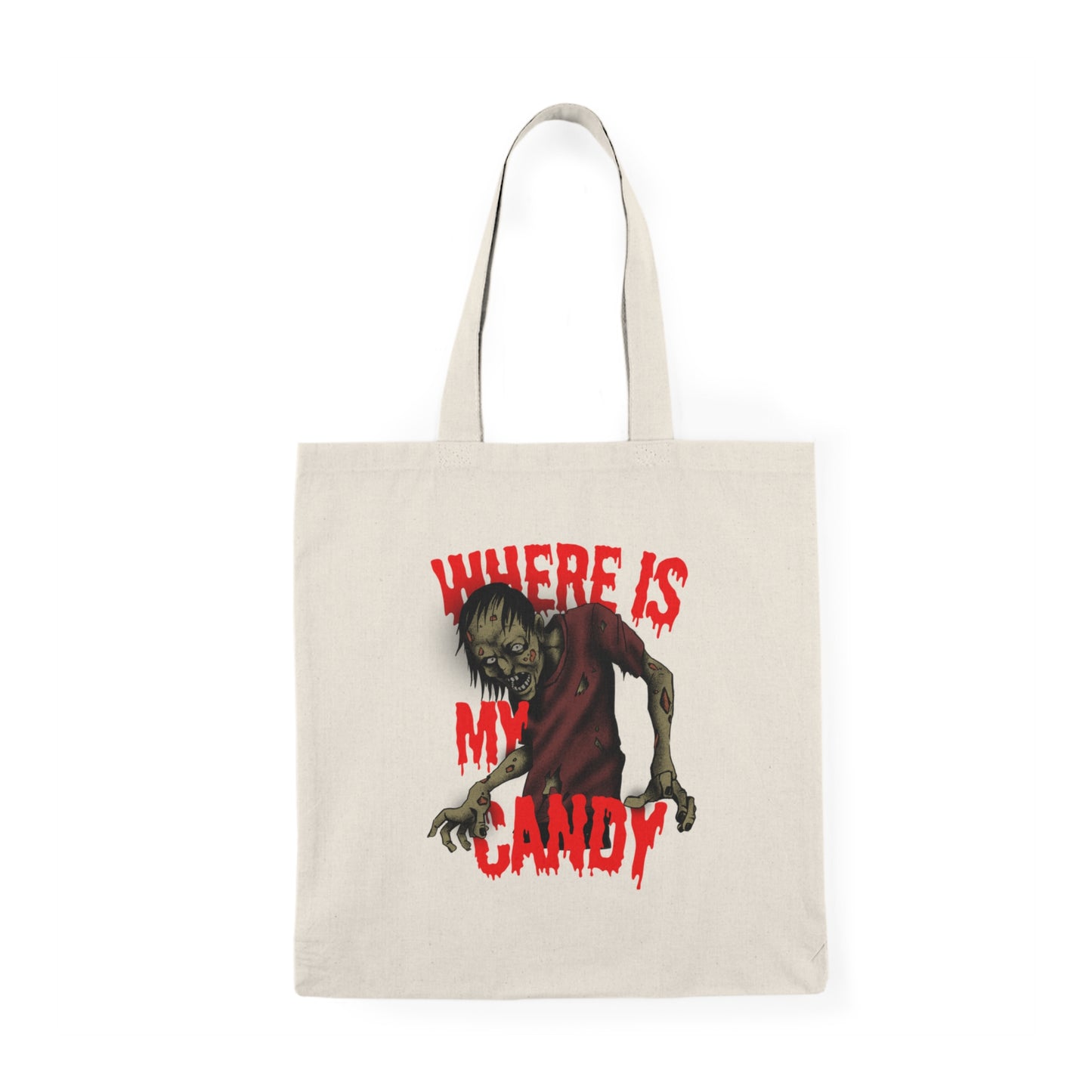 Zombie Halloween Tote Bag